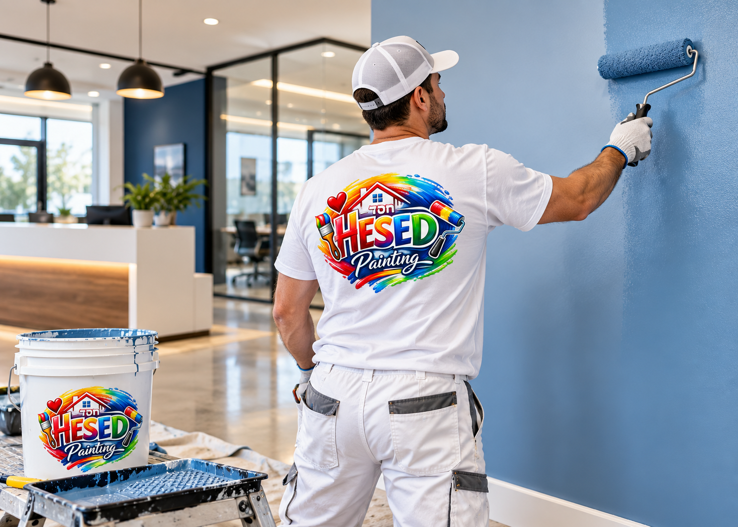 Professional Hesed Painting commercial painting service in South Florida